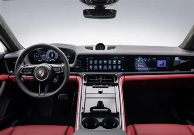 Helt ny design, helt ny Panamera Interior Official Map släppt