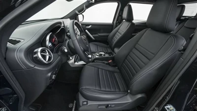 Brabus Modifierad Mercedes-Benz X-Klass är inte en vanlig pickupmodell.
