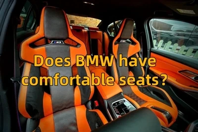 Har BMW bekväma säten
